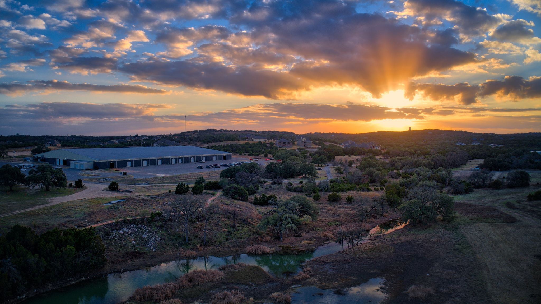 Dripping Springs, TX trade show support background
