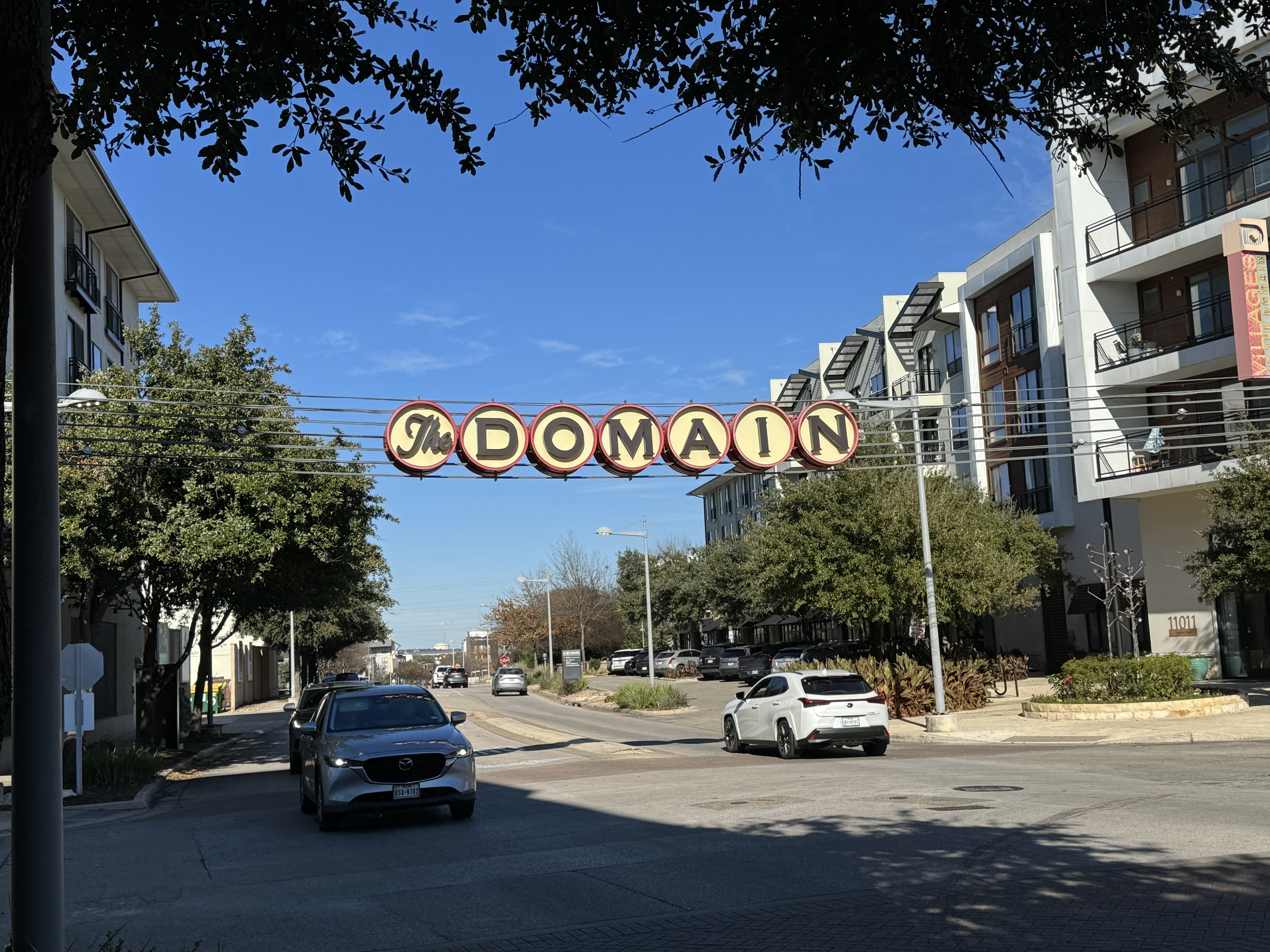 The Domain, Austin, TX trade show support background